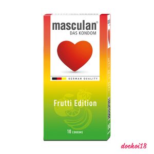 bao cao su masculan frutti edition 10 cái